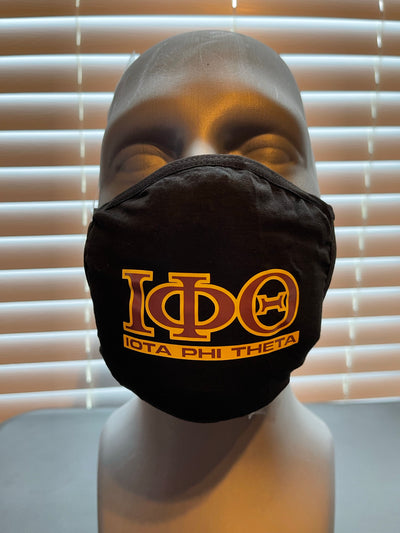 Iota Phi Theta Washable Face Mask With Filter Pocket  And Filter Reusable