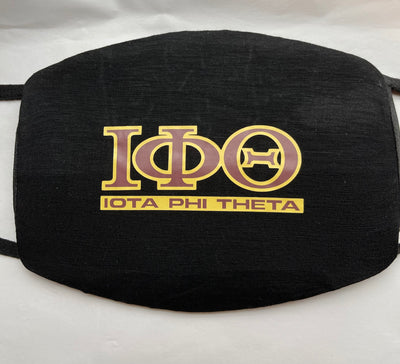 Iota Phi Theta Washable Face Mask With Filter Pocket  And Filter Reusable