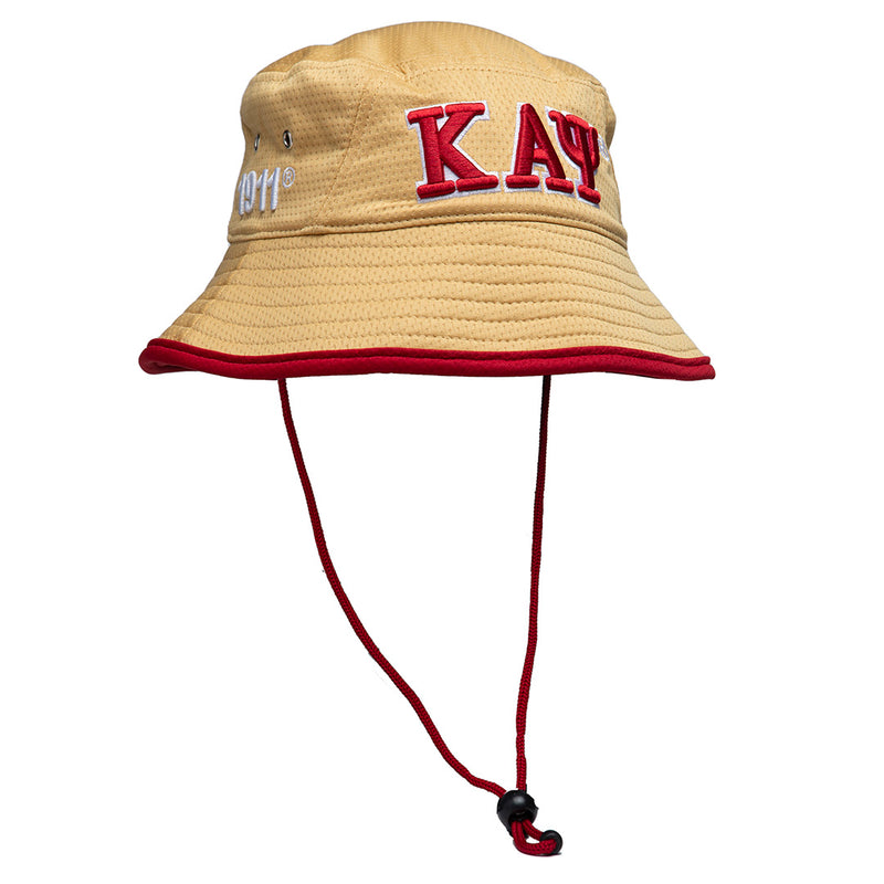 Kappa Alpha Psi Flexfit Bucket Hat Khaki