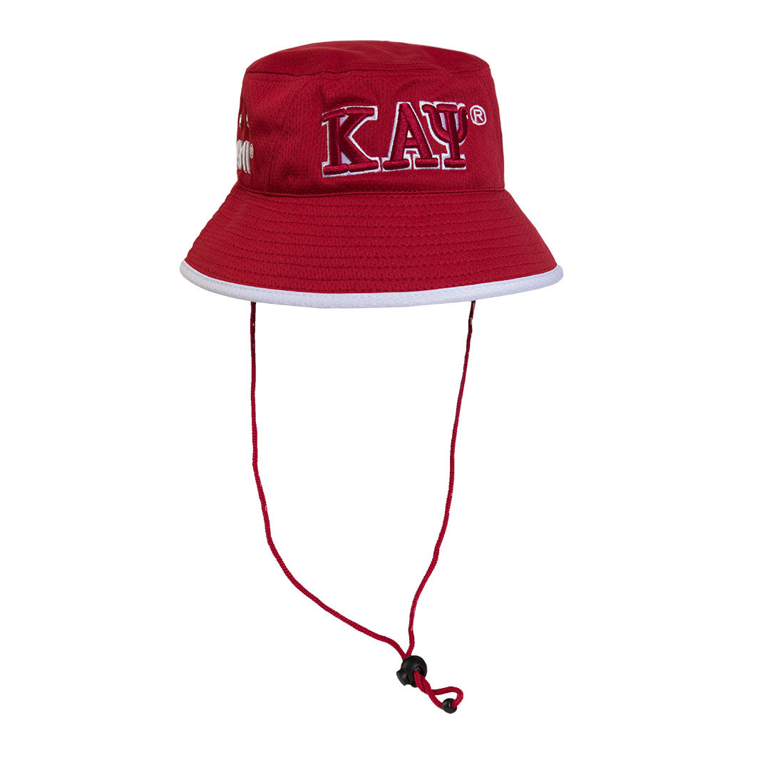 Kappa Alpha Psi Flexfit Bucket Hat Red