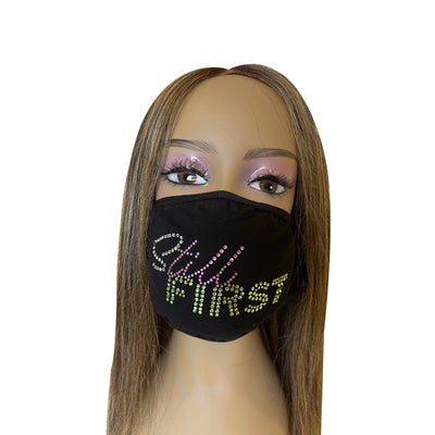 Still First Bling Face Mask | Still First Bling Mask | Simply For Us
