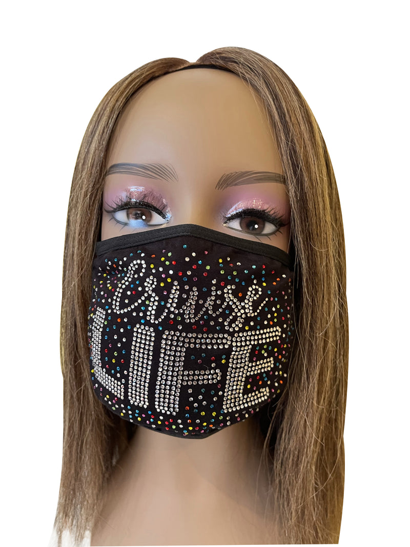 Cruise Life Rhinestone Bling Cruise Face Mask