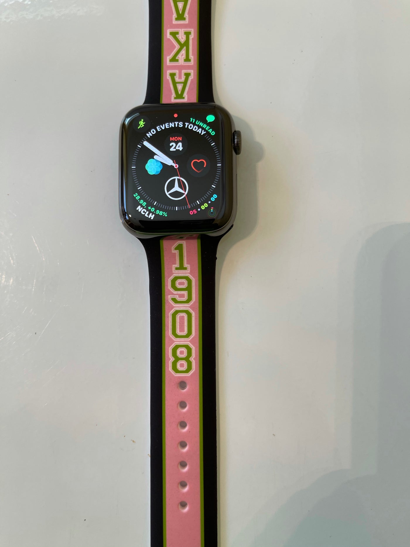 Black Apple Watch Band | 44mm Apple Watch Band | Simply For Us