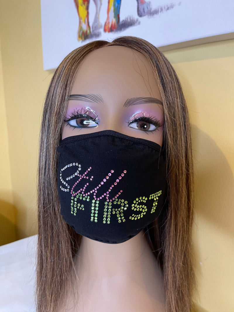 Still First Bling Face Mask | Still First Bling Mask | Simply For Us