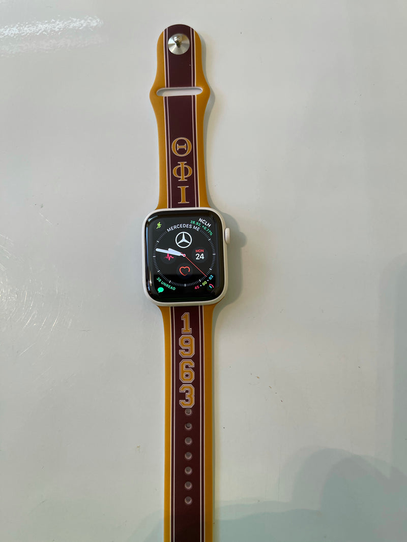 Iota Phi Theta Watch Band | Silicone Watch Band | Simply For Us
