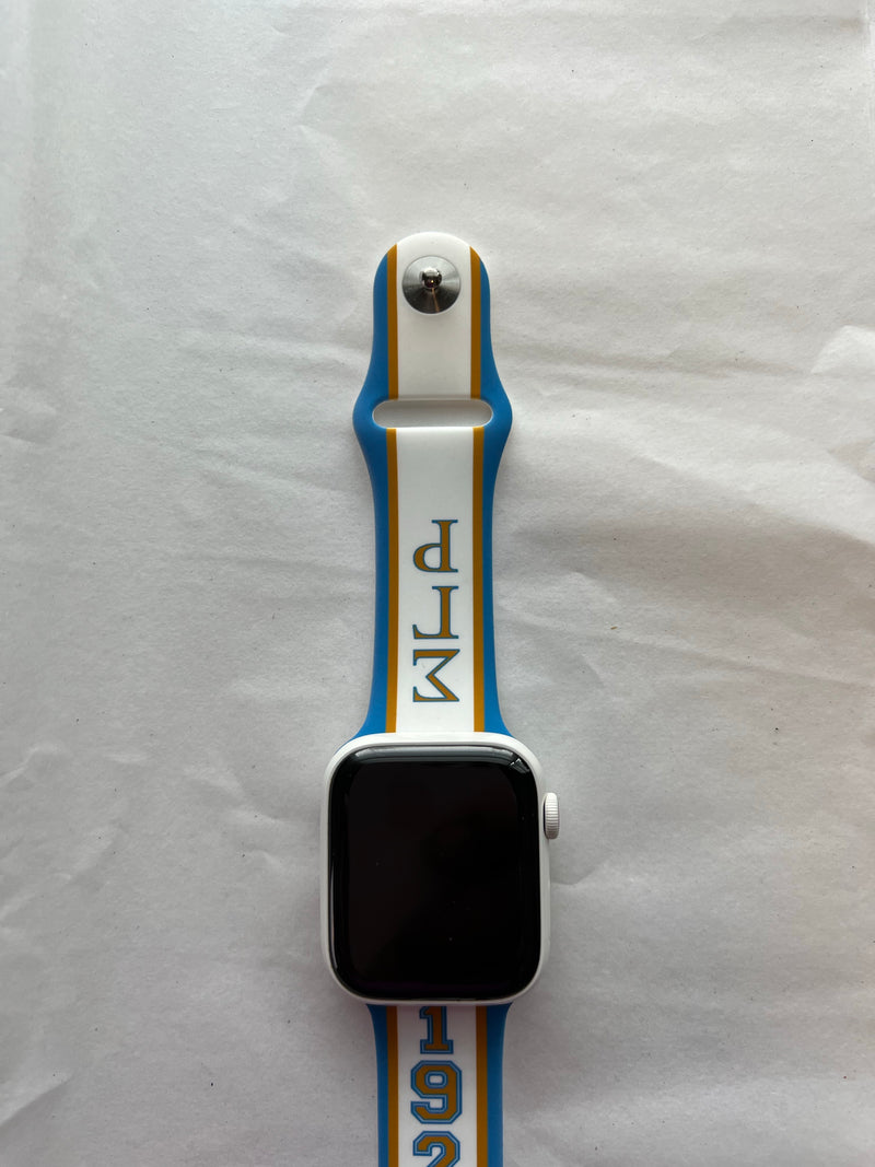 Sigma Gamma Rho Apple Watch Band Size 42/44/45 MM White