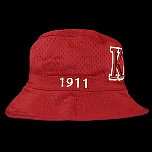 Kappa Alpha Psi Embroidered Bucket Hat Crimson & Cream
