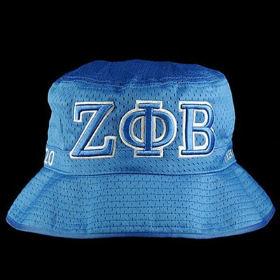 Zeta Phi Beta Embroidered Bucket Hat